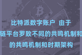 比特派数字账户  由于不同区块链平台罗致不同的共鸣机制和时期架构