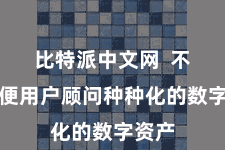 比特派中文网  不错方便用户顾问种种化的数字资产