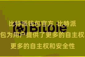 比特派钱包官方  比特派Web3钱包为用户提供了更多的自主权和安全性